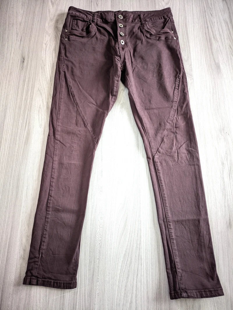 Lexxury Jeans Brombeer 38