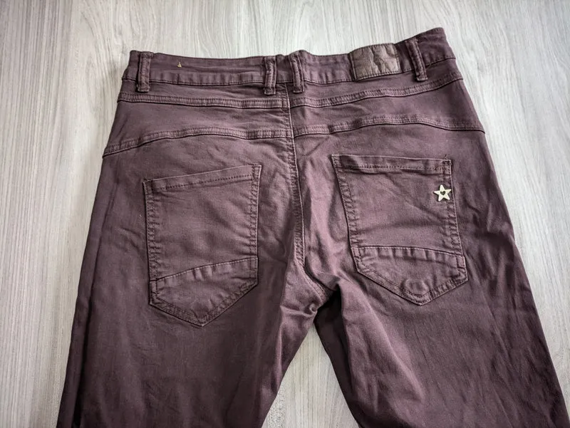 Lexxury Jeans Brombeer 38