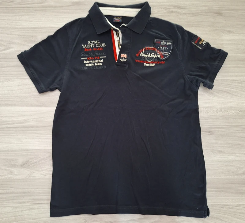 Paul & Shark Poloshirt Stickerei XXL Original