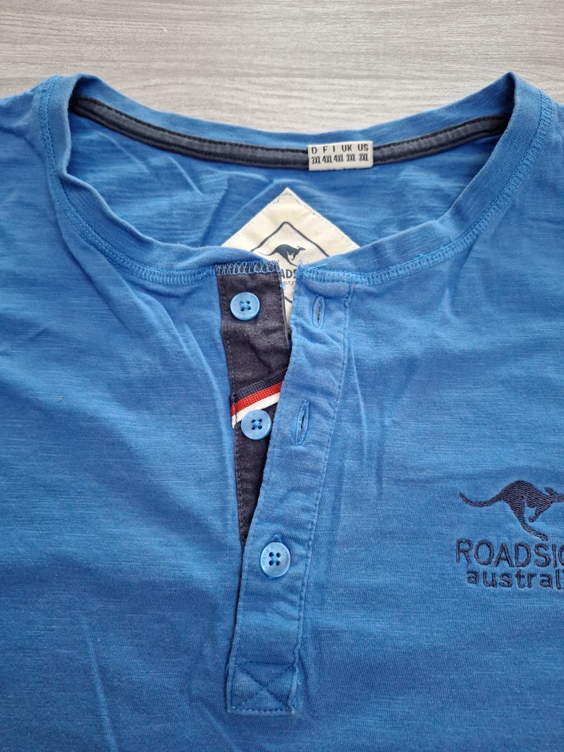 Roadsign Australia Henley-Shirt 3XL