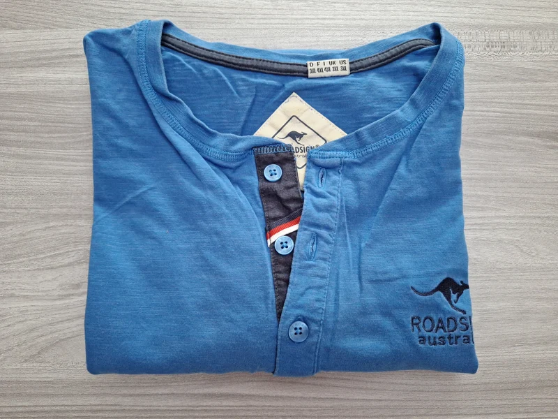 Roadsign Australia Henley-Shirt 3XL