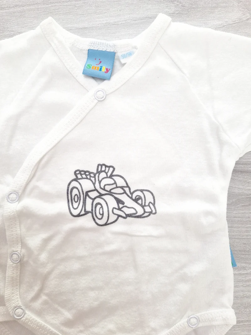 Smily Wickelbody Rennauto 50/56