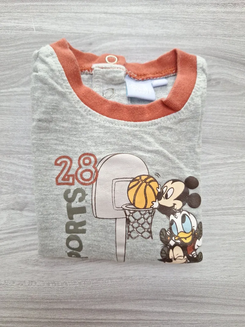 Disney Langarmshirt Mickey Mouse 68