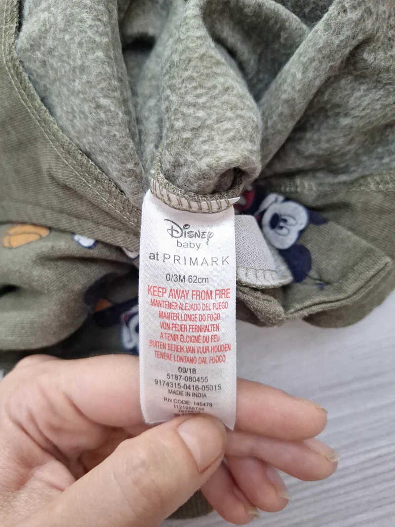 Primark Disney Mickey Mouse Latzhose 62