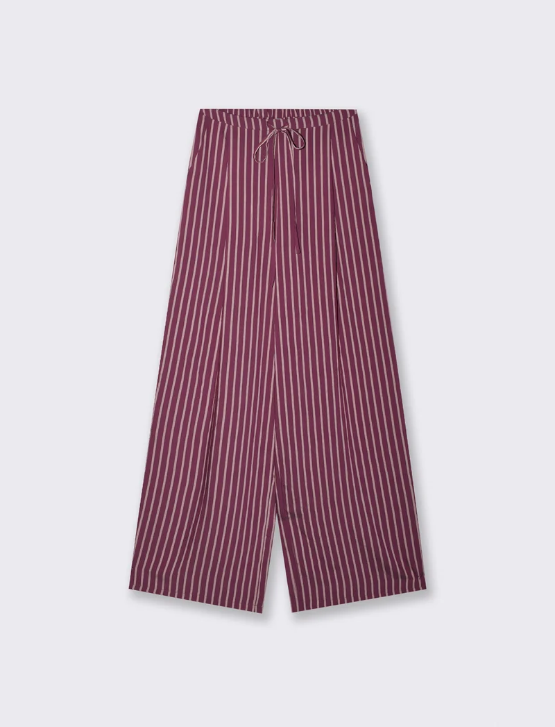 Pantalone Elastico a Righe Verticali - var 2