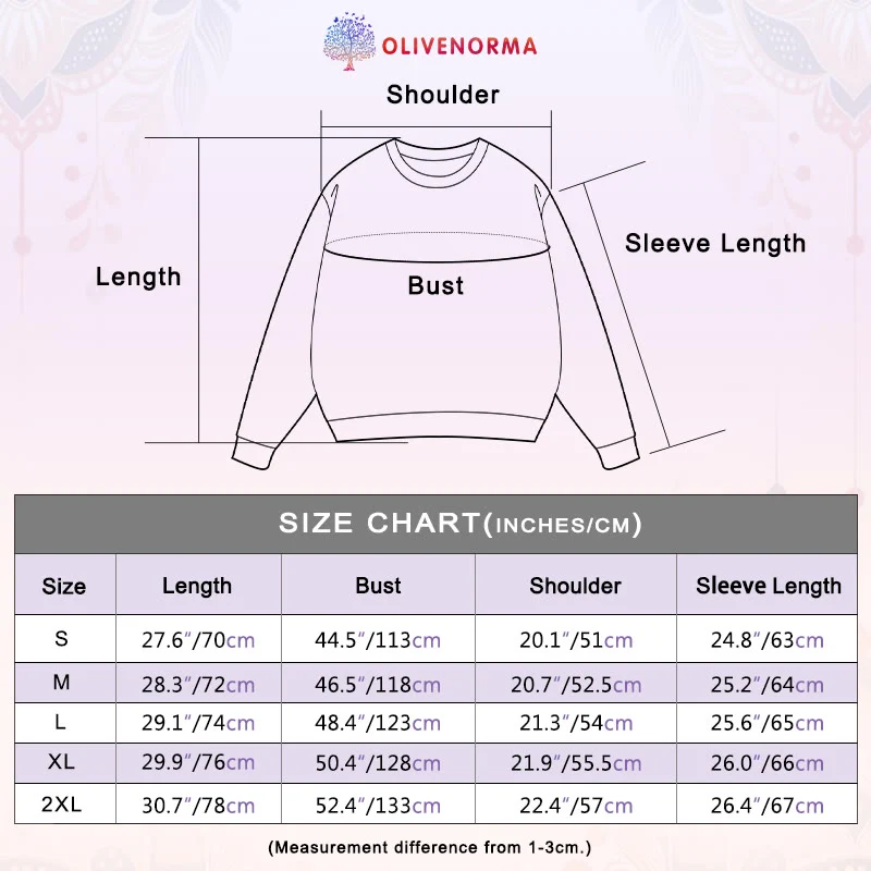 Olivenorma Layered Evil Eye Moon Phases Sweatshirt
