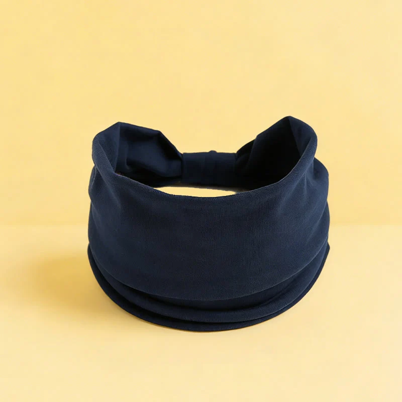 Olivenorma Boho Solid Wide Stretchy Sport Yoga Stirnband