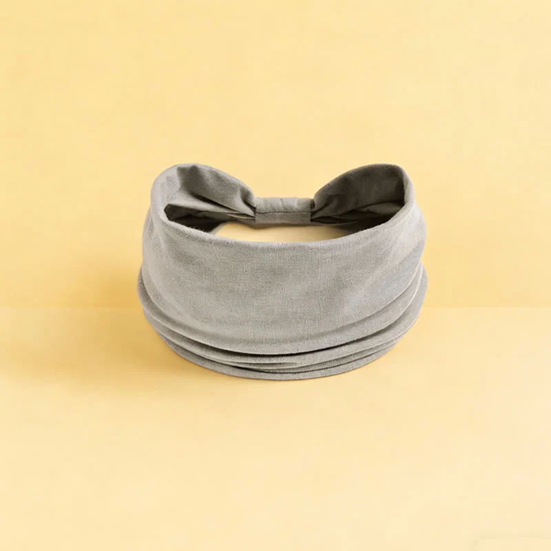 Olivenorma Boho Solid Wide Stretchy Sport Yoga Stirnband