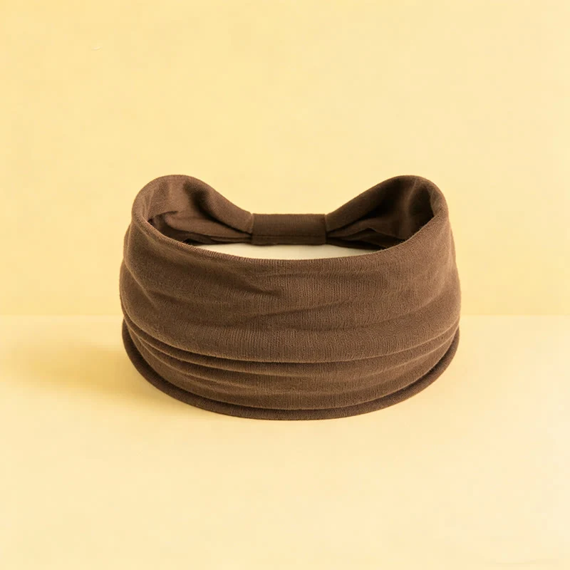 Olivenorma Boho Solid Wide Stretchy Sport Yoga Stirnband