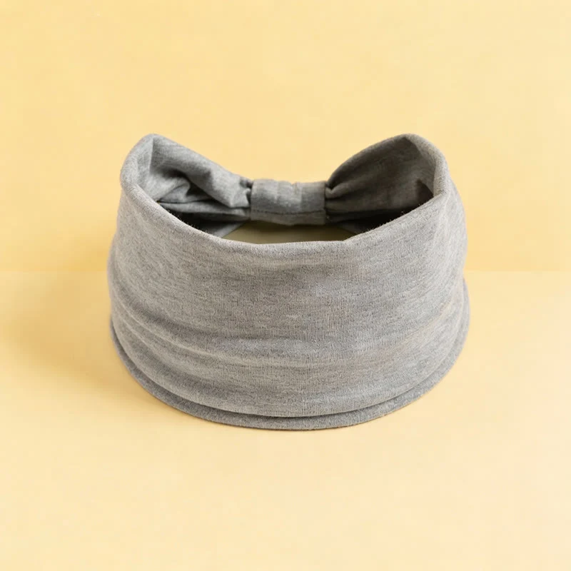 Olivenorma Boho Solid Wide Stretchy Sport Yoga Stirnband