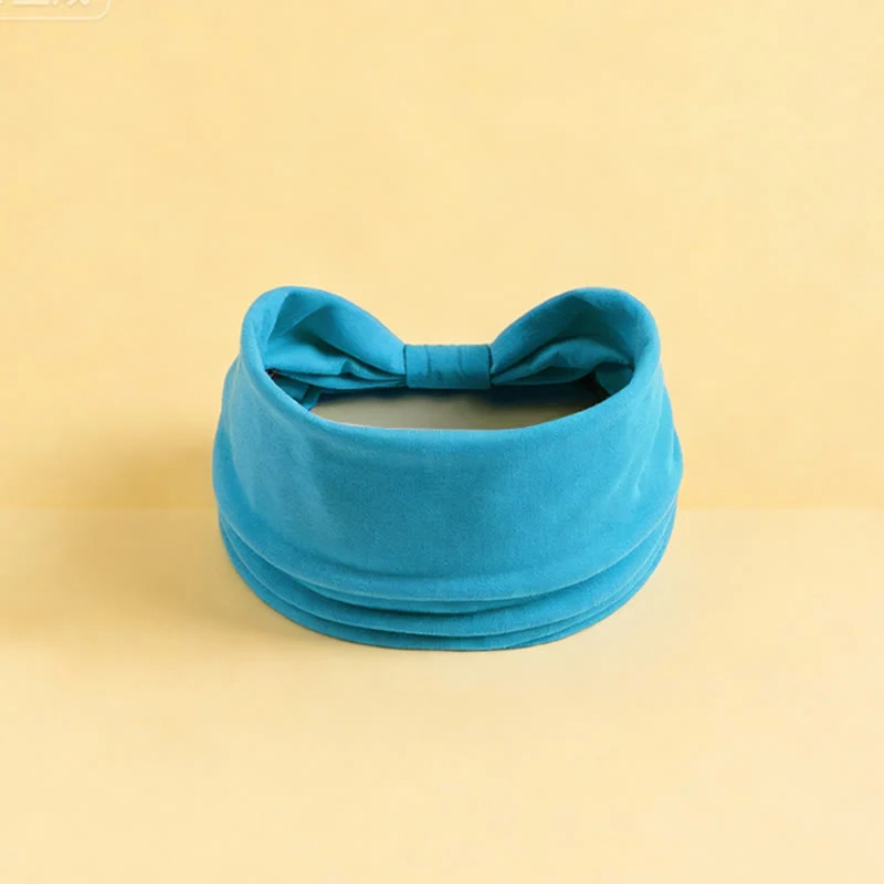 Olivenorma Boho Solid Wide Stretchy Sport Yoga Stirnband