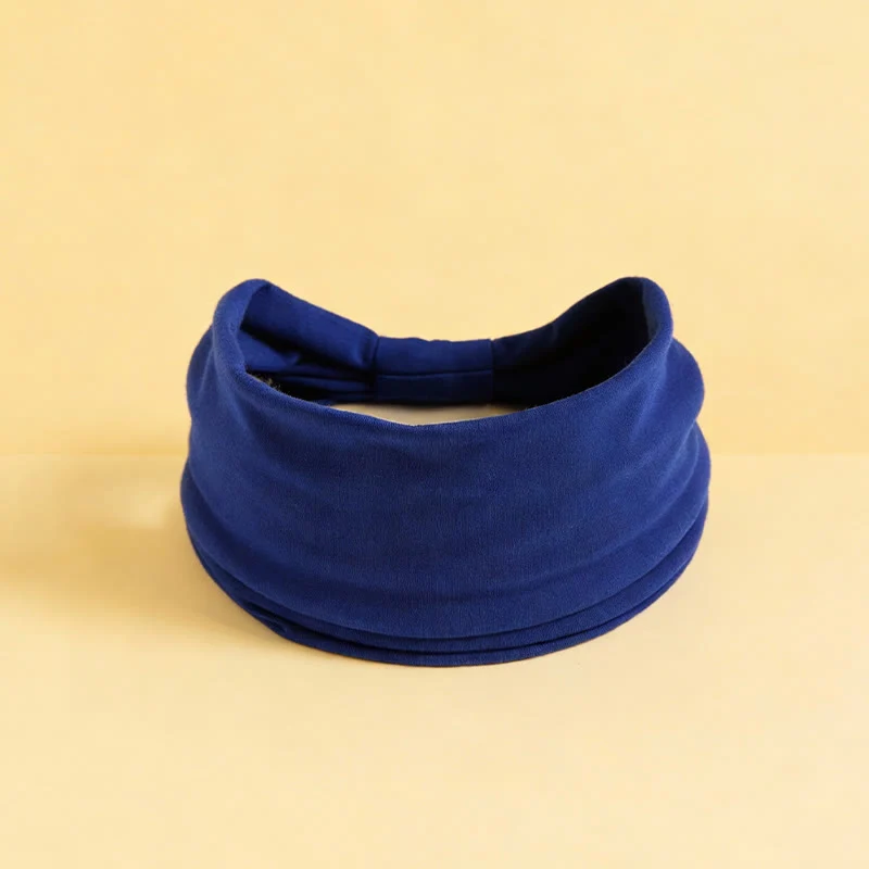 Olivenorma Boho Solid Wide Stretchy Sport Yoga Stirnband