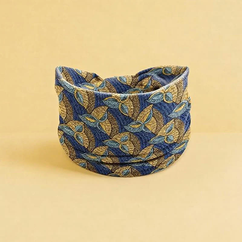 Olivenorma Boho-Stirnband mit Blumenmuster, verstellbar