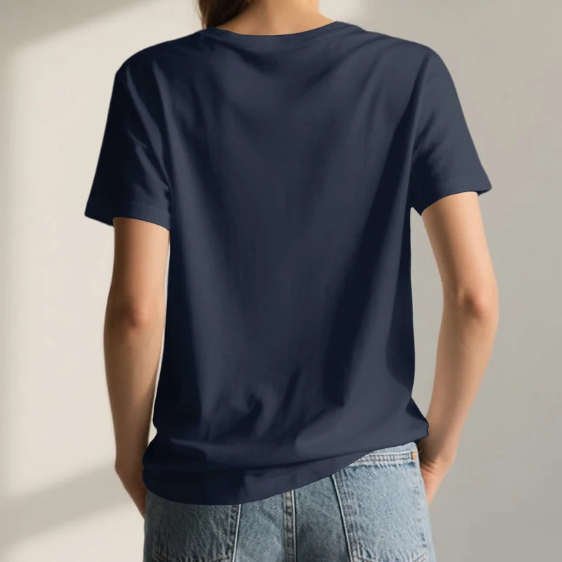 Olivenorma Focus Balance V-Ausschnitt Yoga Meditation T-Shirt