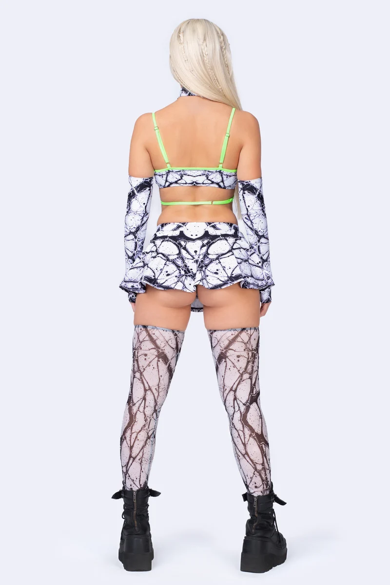 Aural Drift Strappy Triangle Top