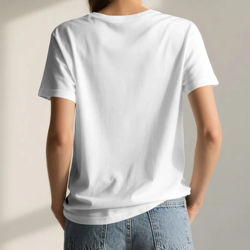 Olivenorma Nature-Infused Mindful Power V-Neck Yoga Meditation T-Shirt