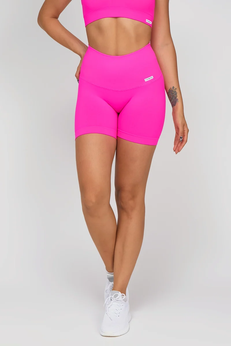 Shorts Push Up All-Up Fuxia Fluo
