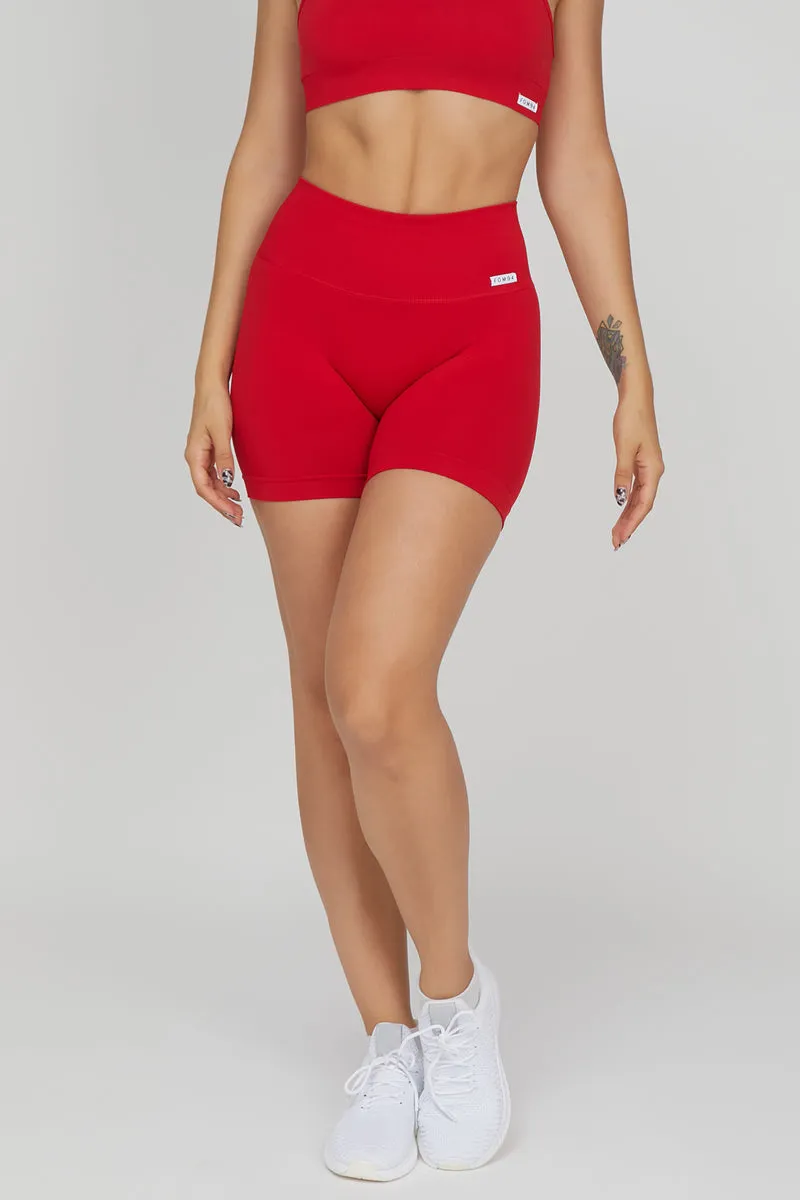 Shorts Soft Push Up Shape-Up 2.0 Rosso Lampone