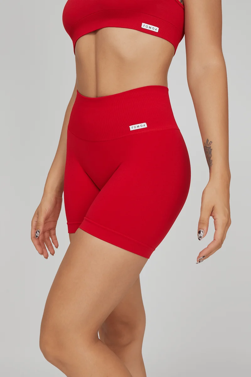 Shorts Soft Push Up Shape-Up 2.0 Rosso Lampone