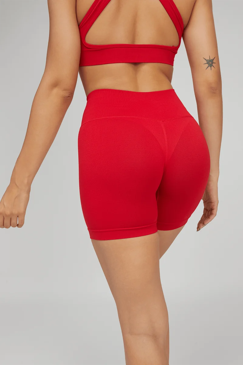 Shorts Soft Push Up Shape-Up 2.0 Rosso Lampone