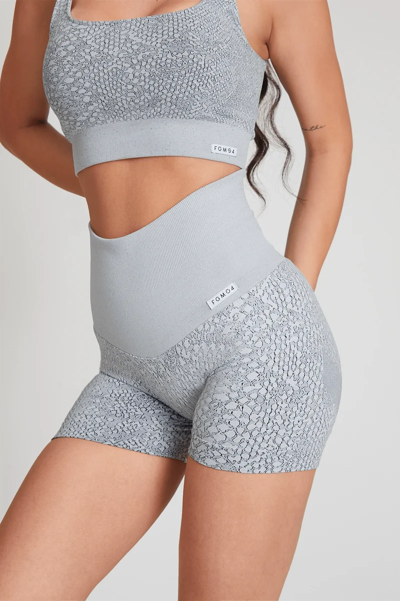 Shorts Push Up Jungle Pitone Ghiaccio