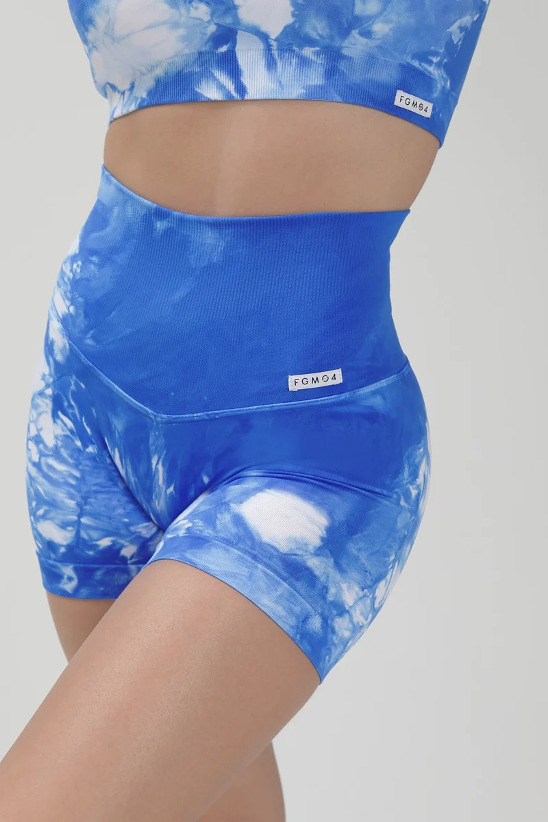 Shorts Push Up Maltinto Olimpo Azzurro Bianco