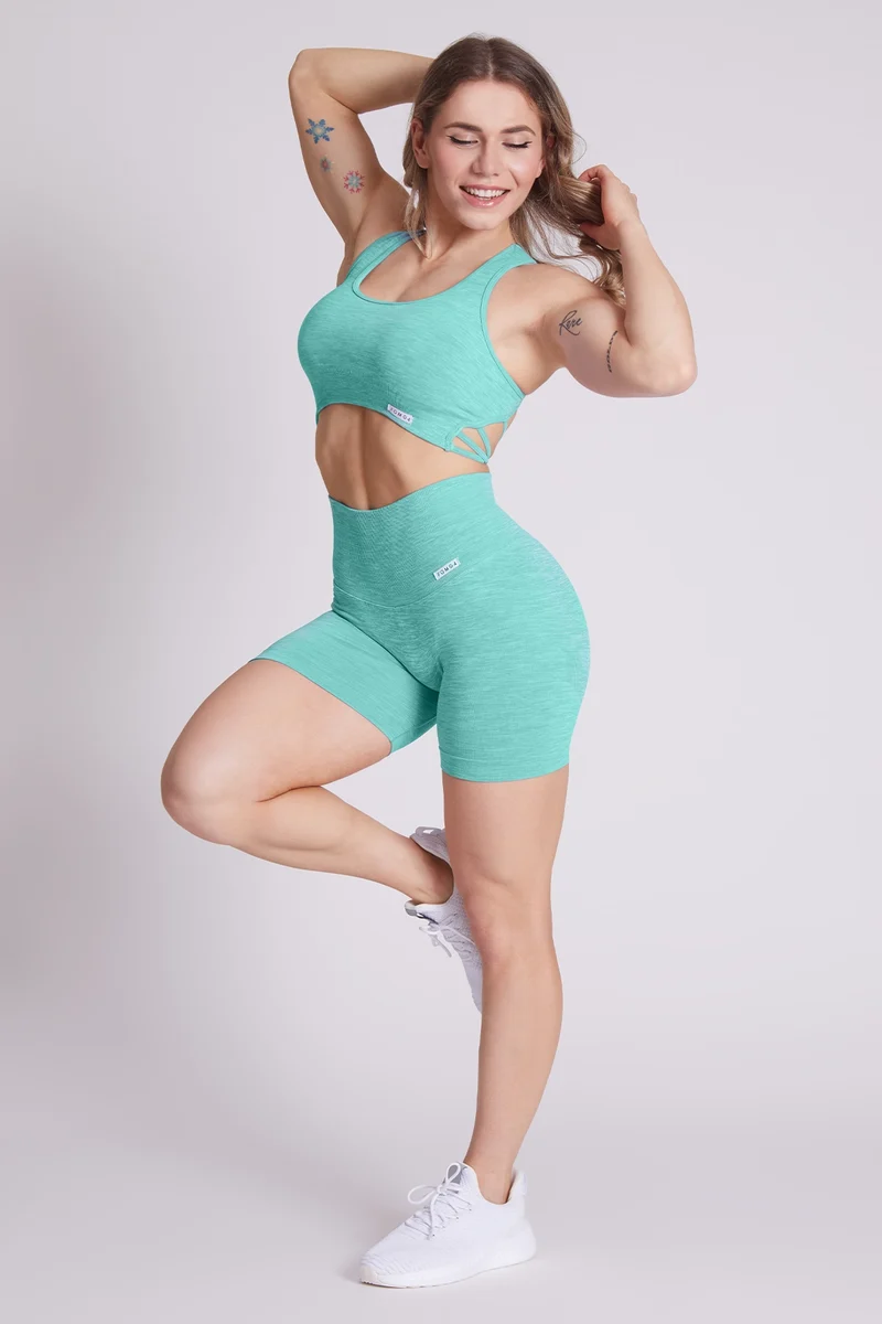 Shorts Push Up Pulsar Azzurro Tiffany
