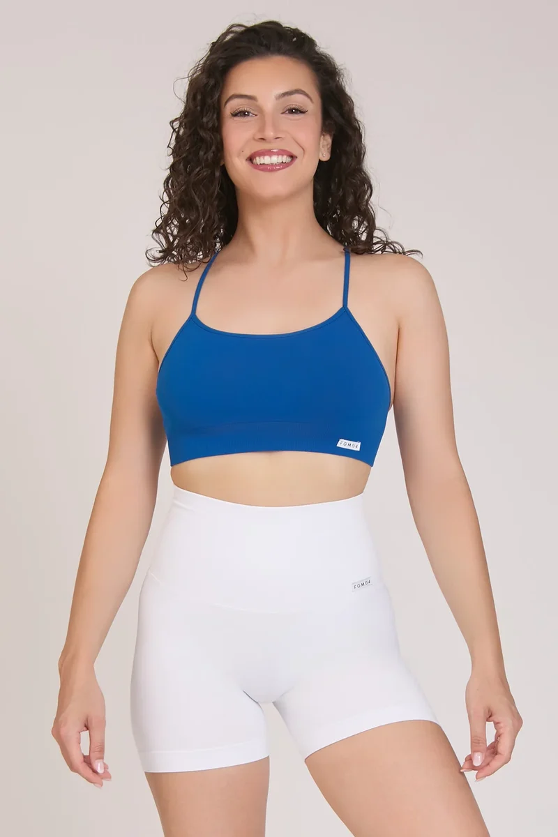 Top Angel Blu Accidia - Taglia Unica