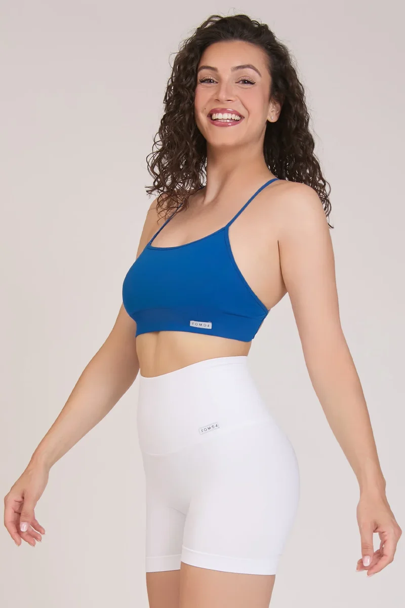 Top Angel Blu Accidia - Taglia Unica