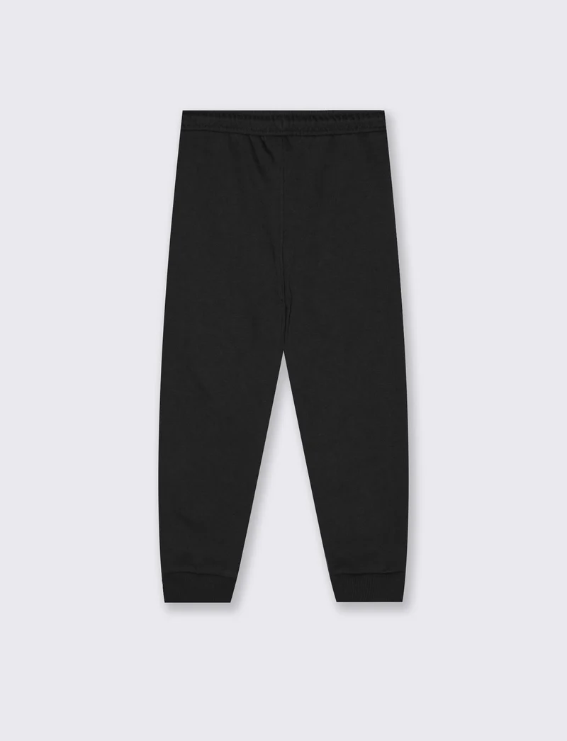 Pantaloni jogger in cotone comfortevoli - Nero