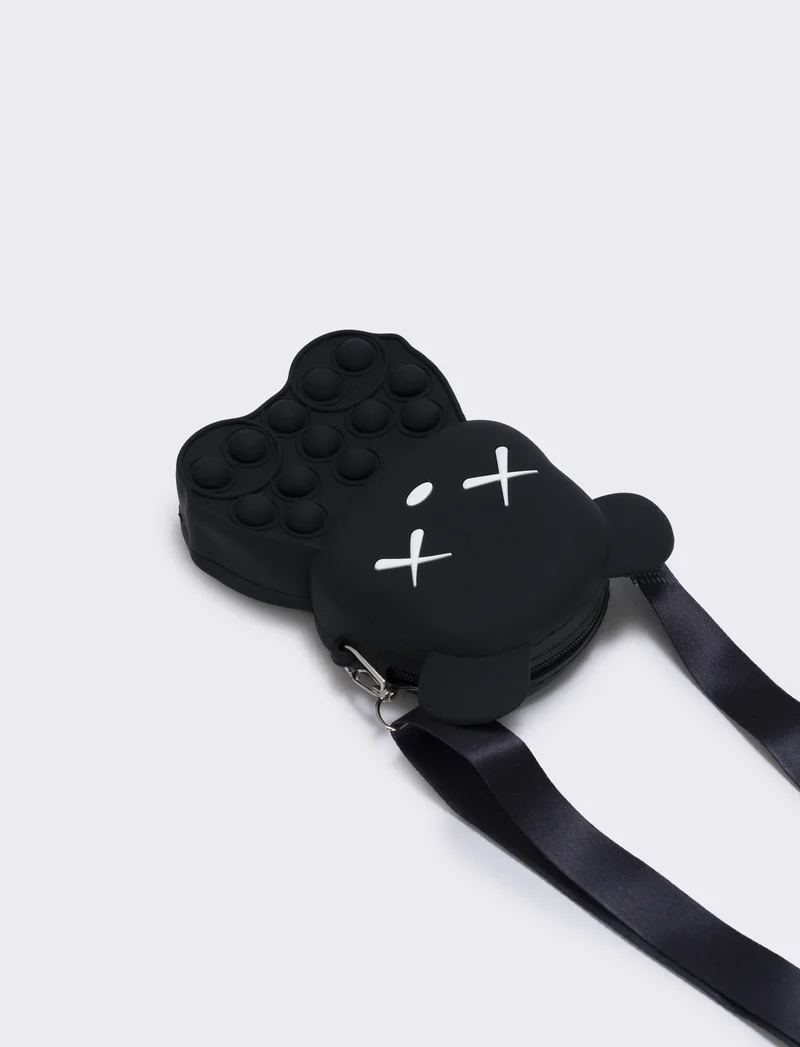 Pop it Orsetto e Chitarra Insieme - Nero