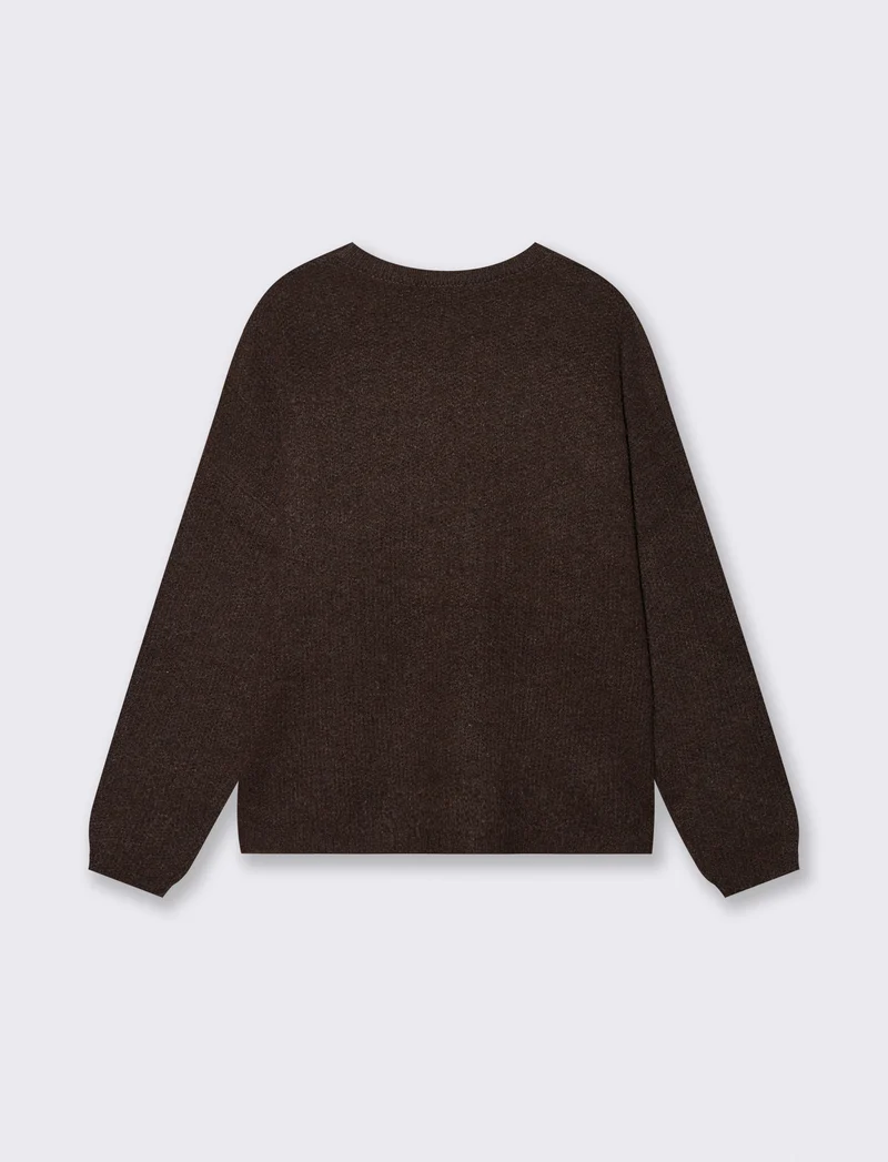 PULLOVER MANIACA LUNGA - Moro