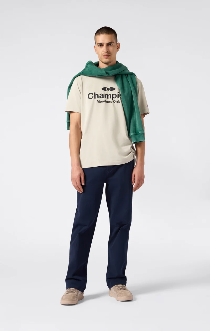 Men’s Washed Crewneck T-Shirt Icons
