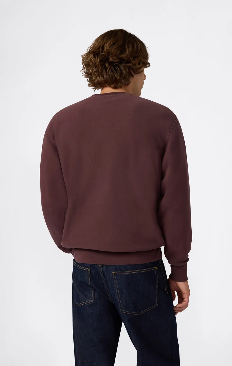 Men’s Heavyweight Fleece Sweatshirt Reverse Weave