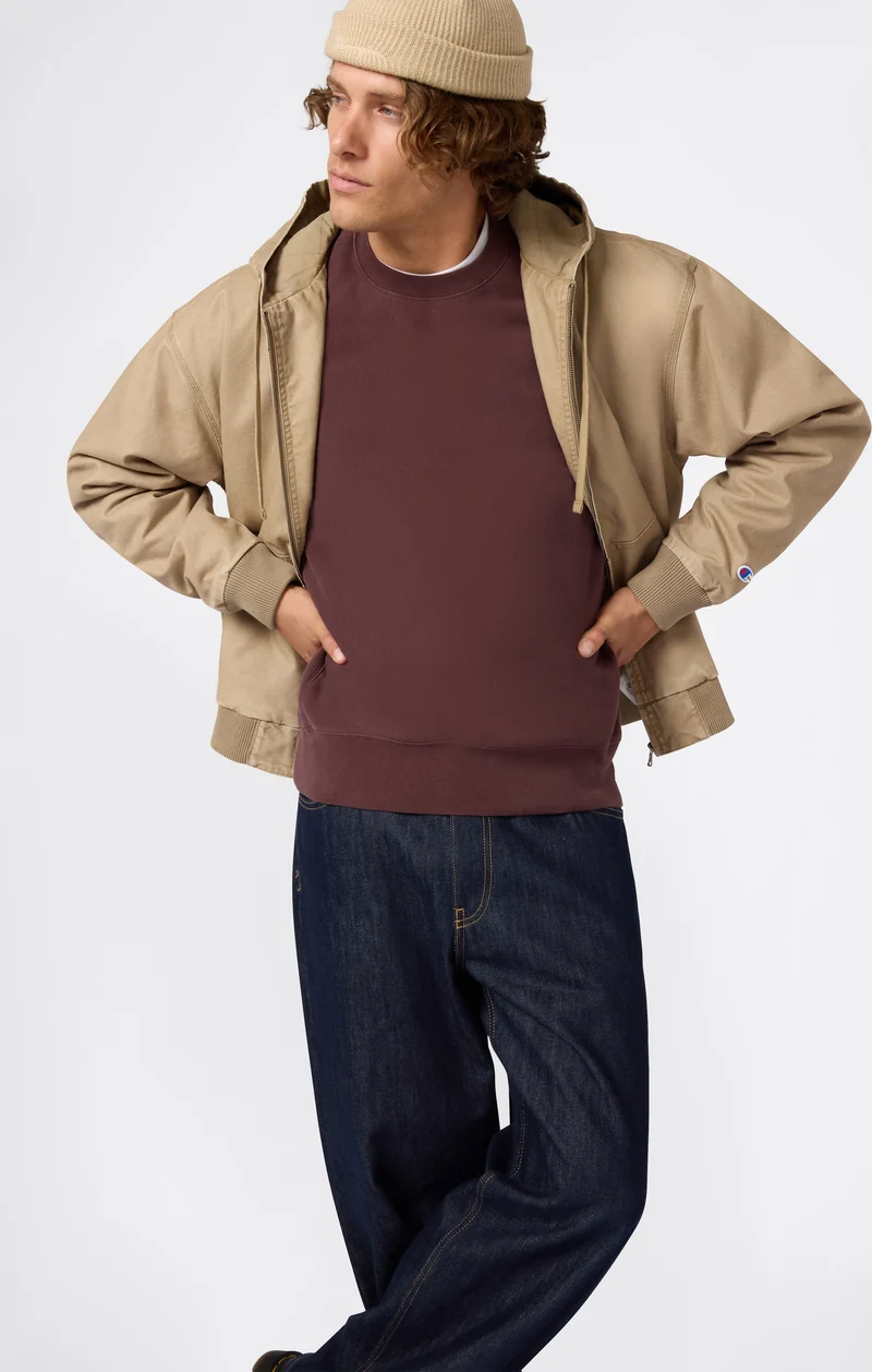Men’s Heavyweight Fleece Sweatshirt Reverse Weave