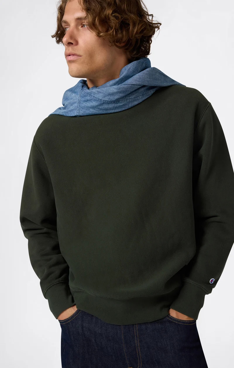 Men’s Heavyweight Fleece Sweatshirt Reverse Weave