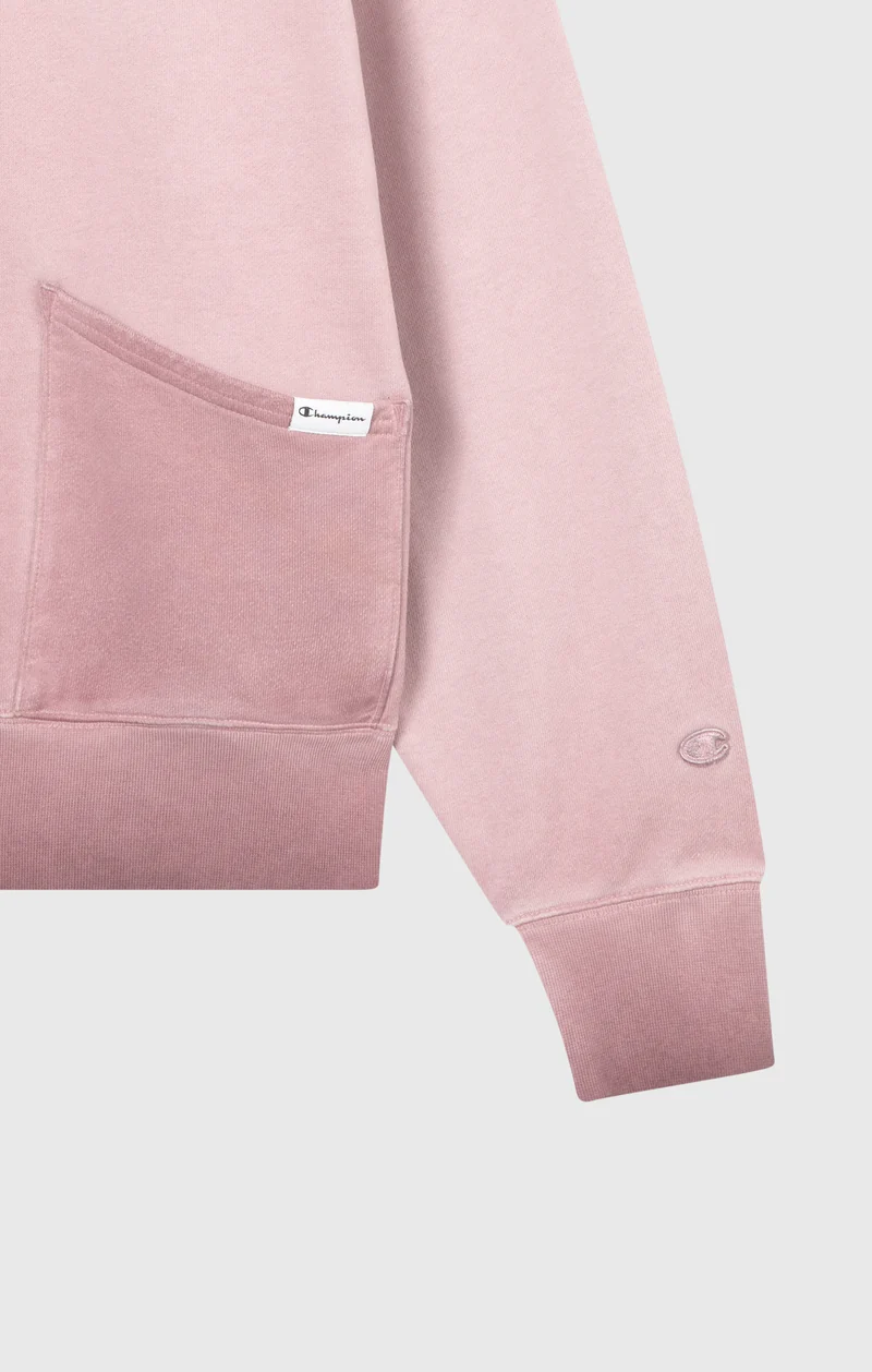 Men’s Washed Polo Half-Zip Neck Heavyweight Sweatshirt Time Capsule