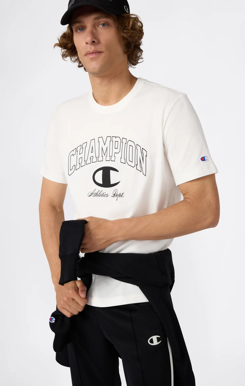 Men’s Crewneck T-Shirt Street Varsity