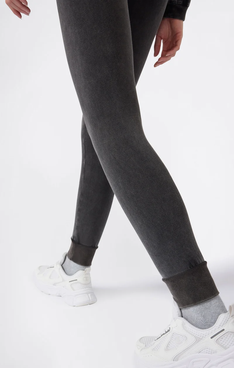Women's Washed High Waist Leggings Icons