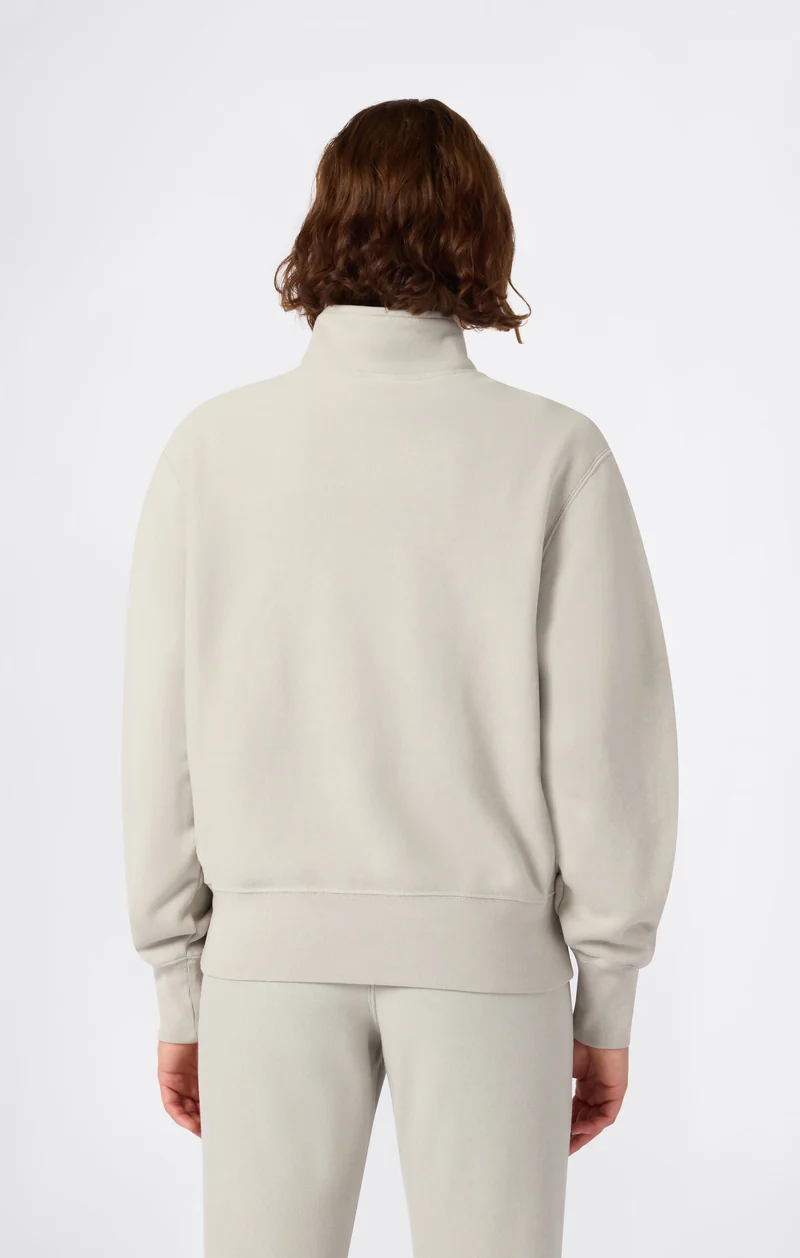 Women’s Heavyweight Half-Zip Fleece Sweatshirt Reverse Weave