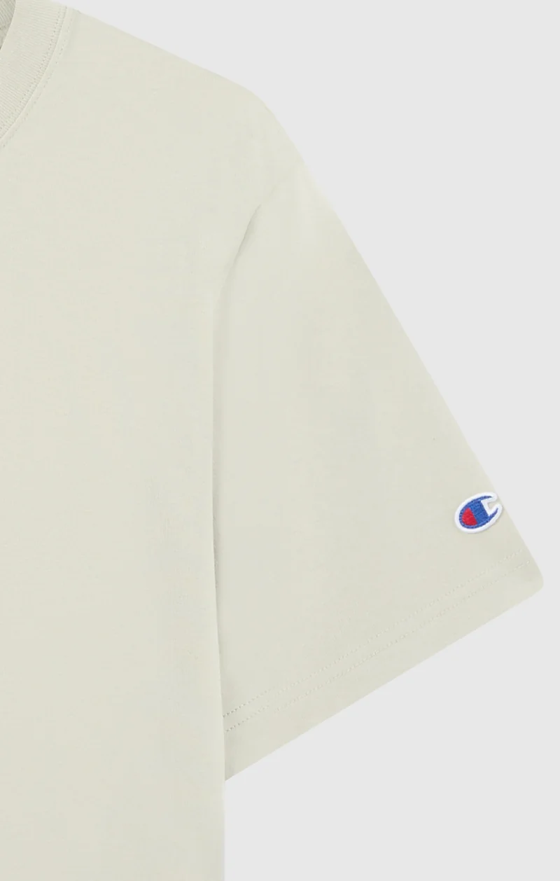 Cropped Women's T-Shirt in Heavy Cotton Jersey
