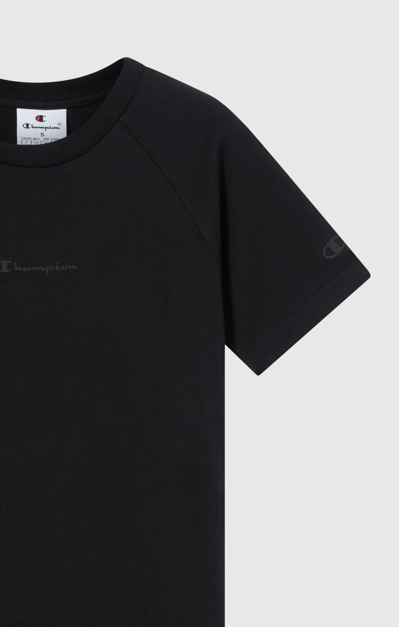 Boys’ Crewneck T-Shirt Light Cotton Jersey C-Tech