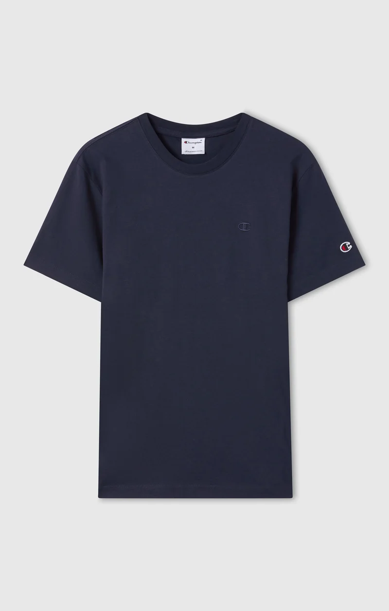 Men’s T-Shirt with Small C Embroidery Logo Icons
