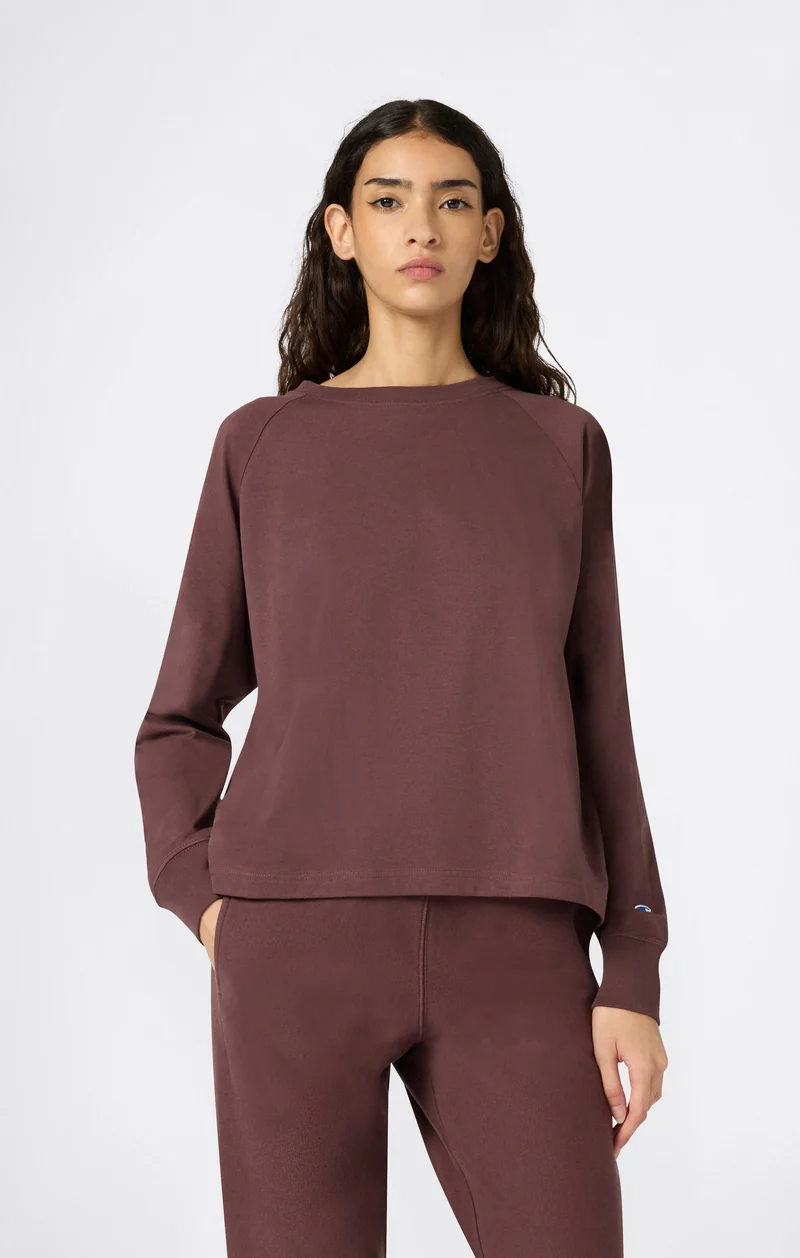 Reverse Weave Women’s Long Sleeve T-Shirt