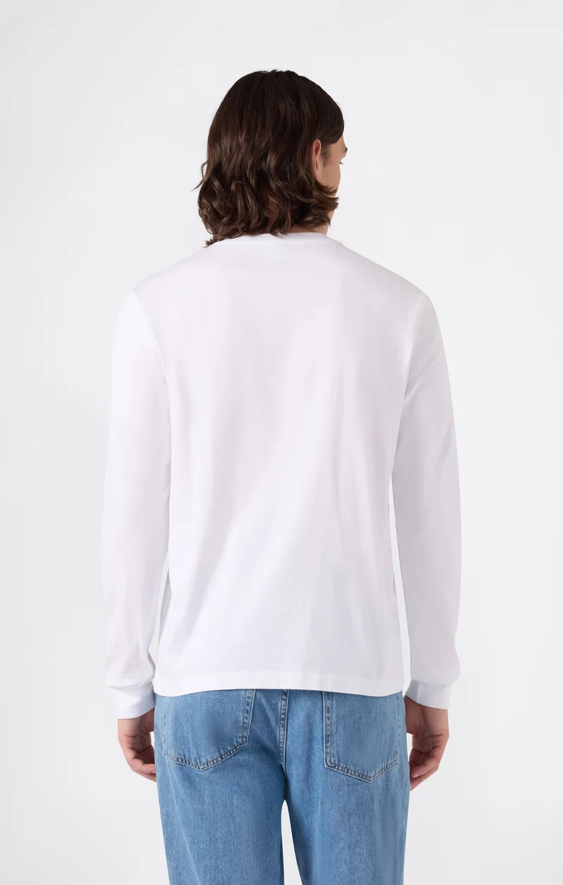 Men’s Long Sleeve T-Shirt Script Logo