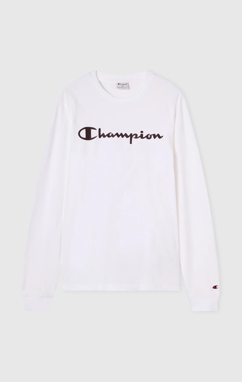 Men’s Long Sleeve T-Shirt Script Logo