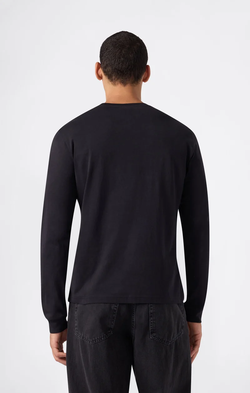 Men’s Long Sleeve T-Shirt Script Logo