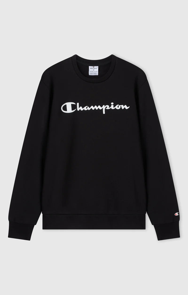 Men’s Fleece Crewneck Sweatshirt Script Logo