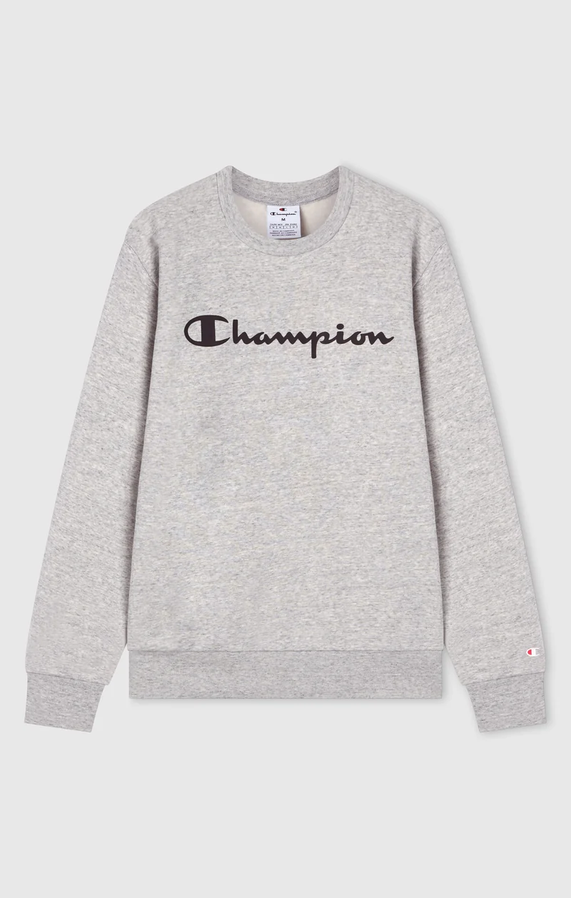Men’s Fleece Crewneck Sweatshirt Script Logo