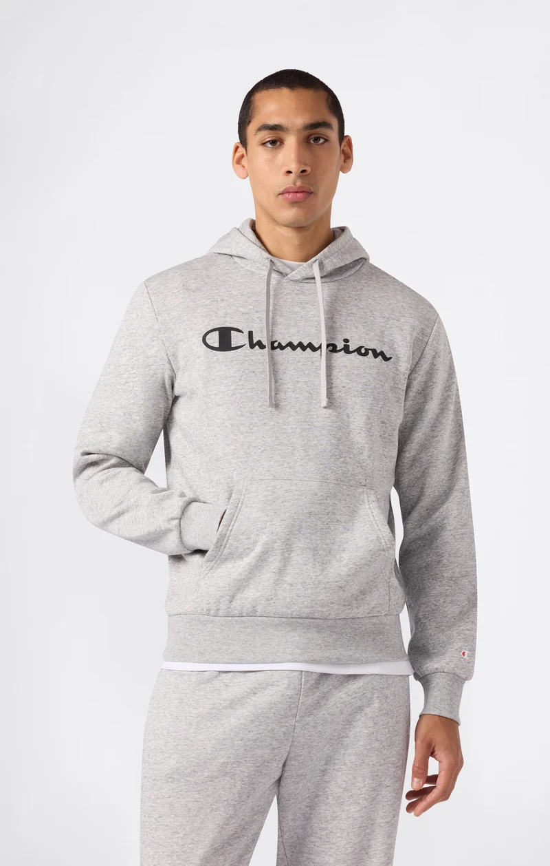 Men’s Fleece Hoodie Script Logo